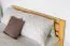 Lit enfant/adolescent en pin massif naturel 71 | 140 x 200 cm | Design moderne | Sommier inclus