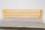 Lit enfant/adolescent en pin massif naturel 71 | 140 x 200 cm | Design moderne | Sommier inclus