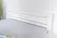 Lit junior en pin massif blanc | 160 x 200 cm | Avec sommier | Montage facile | Lit jeune pin massif 71