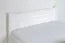 Lit enfant blanc moderne en pin massif 78 | Sommier à lattes inclus | Couchage 80 x 200 cm | Stable