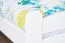 Lit junior moderne en pin massif 83 | Blanc | 160 x 200 cm | Sommier inclus | Montage rapide