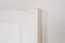 Lit d'enfant / Lit junior pin massif, laqué blanc 86, sommier à lattes inclus - Surface de couchage 80 x 200 cm