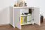 Commode en pin massif Columba 18 | Blanc | 79 x 100 x 50 cm | 2 grands compartiments | Design moderne et spacieux
