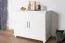 Commode en pin massif Columba 18 | Blanc | 79 x 100 x 50 cm | 2 grands compartiments | Design moderne et spacieux