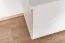 Commode en pin massif Columba 18 | Blanc | 79 x 100 x 50 cm | 2 grands compartiments | Design moderne et spacieux