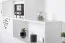 Étagère murale en pin massif blanc | Junco 280 | 85 x 180 x 20 cm | Design moderne