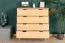 Commode en chêne massif naturel Aurornis 33 | 104 x 96 x 40 cm | Design moderne | Fabrication haut de gamme