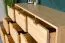 Commode Aurornis 40 en pin massif naturel | 9 tiroirs | 84 x 142 x 40 cm | Design moderne et robuste