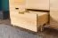 Commode Aurornis 40 en pin massif naturel | 9 tiroirs | 84 x 142 x 40 cm | Design moderne et robuste