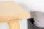 Tabouret en pin massif naturel Aurornis 66 | Design moderne | 45 x 32 x 32 cm | Grande stabilité