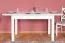 Table à manger extensible blanche en pin massif Junco 236D | 90 x 140 / 175 cm | Finition haut de gamme | Design classique