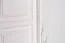 Armoire 2 portes coulissantes Junco 14A | Pin massif blanc | 196 x 92 x 60 cm | 1 penderie & 1 étagère | Montage facile