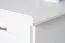 Commode étroite en pin massif blanc | 4 tiroirs spacieux | 73 x 53 x 54 cm | Pipilo 25 | Rangement compact