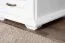 Commode étroite en pin massif blanc | 4 tiroirs spacieux | 73 x 53 x 54 cm | Pipilo 25 | Rangement compact