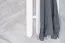 Ensemble vestiaire blanc 2 pièces style campagne | Pin massif | Montage facile | Armoire à chaussures & panneau porte-manteau