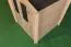 Maison de jardin en madriers 19 mm Bludenz avec toit en bois massif et carton bitumé L193 x l180