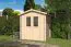 Abri de jardin Scheibbs - 2,32 x 2,22 mètres en madriers de 19 mm, toit en bois massif et carton bitumé inclus