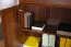 Commode Sentis 08, Couleur : Brun foncé - 136 x 88 x 39 cm (h x l x p)