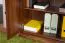 Commode Sentis 08, Couleur : Brun foncé - 136 x 88 x 39 cm (h x l x p)