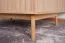Commode Acrab 02 avec Fonction push-to-open, 84 x 159 x 37 cm, 3 tiroirs, 4 compartiments, 2 portes, 2 étagères, chêne Cremona, convient pour les robots aspirateurs