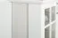 Vitrine élégante Falefa 07 ivoire | 128 x 101 x 49 cm | Design contemporain | Finitions haut de gamme