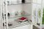 Vitrine élégante Falefa 07 ivoire | 128 x 101 x 49 cm | Design contemporain | Finitions haut de gamme