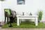 Table basse design Falefa 09 ivoire | 102 x 65 x 45 cm | Style contemporain, MDF robuste