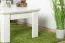 Table basse design Falefa 09 ivoire | 102 x 65 x 45 cm | Style contemporain, MDF robuste