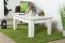 Table basse design Falefa 09 ivoire | 102 x 65 x 45 cm | Style contemporain, MDF robuste
