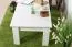 Table basse design Falefa 09 ivoire | 102 x 65 x 45 cm | Style contemporain, MDF robuste