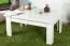 Table basse design Falefa 09 ivoire | 102 x 65 x 45 cm | Style contemporain, MDF robuste