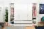 Armoire portes battantes Siumu 35 | Blanc brillant | 226 x 277 x 60 cm | Design moderne et grande capacité