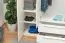 Armoire portes battantes Siumu 35 | Blanc brillant | 226 x 277 x 60 cm | Design moderne et grande capacité