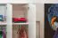 Armoire portes battantes Siumu 35 | Blanc brillant | 226 x 277 x 60 cm | Design moderne et grande capacité