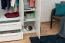 Armoire portes battantes Siumu 35 | Blanc brillant | 226 x 277 x 60 cm | Design moderne et grande capacité