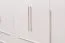 Armoire portes battantes Siumu 35 | Blanc brillant | 226 x 277 x 60 cm | Design moderne et grande capacité