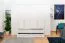 Armoire portes battantes Siumu 35 | Blanc brillant | 226 x 277 x 60 cm | Design moderne et grande capacité