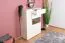 Vitrine Garim 15 | Blanc brillant | 123 x 90 x 40 cm | Design moderne et finitions haut de gamme