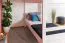 Lits superposés pour adultes "Easy Premium Line" K17/n, Hauteur 174 cm, hêtre massif laqué blanc, Surface de couchage 90 x 200 cm, séparable, grand espace entre les lits