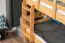 Lits superposés pour adultes "Easy Premium Line" K19/n, tête et pied de lit ajourés, hêtre massif naturel - 90 x 190 cm (l x L), séparable