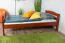 Lit mezzanine enfant 90 x 200 cm | Easy Premium Line K22/n | Hêtre massif teinte cerise | Séparable