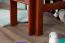 Lit mezzanine enfant 90 x 200 cm | Easy Premium Line K22/n | Hêtre massif teinte cerise | Séparable