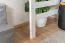 Lit mezzanine pour adultes "Easy Premium Line" K22/n, hêtre massif blanc - Couchage : 90 x 190 cm