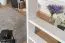 Lit mezzanine pour adultes "Easy Premium Line" K22/n, hêtre massif blanc - Couchage : 90 x 190 cm