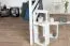 Lit mezzanine 160 x 190 cm pour adultes "Easy Premium Line" K23/n, hêtre massif laqué blanc, divisible