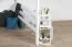 Lit mezzanine 160 x 190 cm pour adultes "Easy Premium Line" K23/n, hêtre massif laqué blanc, divisible