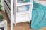 Lit superposé convertible Easy Premium Line K24/n | Hêtre massif blanc | 120 x 190 cm | Sécurité et design moderne