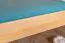 Lit superposé enfant avec toboggan 80 x 190 cm | Hêtre massif verni naturel | Séparable en 2 lits | Easy Premium Line K25/n
