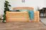 Lit double Easy Premium Line K7 | Hêtre massif naturel | 160 x 200 cm | Design moderne | Stabilité renforcée