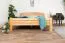 Lit double Easy Premium Line K7 | Hêtre massif naturel | 160 x 200 cm | Design moderne | Stabilité renforcée